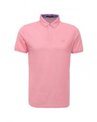 Мужская розовая футболка-поло от Tom Farr