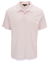 Мужская розовая футболка-поло от Vince