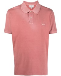 Мужская розовая футболка-поло от Woolrich