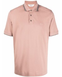 Мужская розовая футболка-поло от Z Zegna