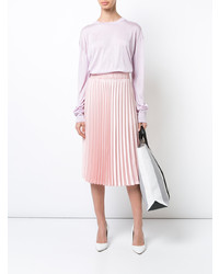 Женская розовая футболка с длинным рукавом от Calvin Klein 205W39nyc