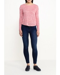 Женская розовая футболка с длинным рукавом от SPRINGFIELD