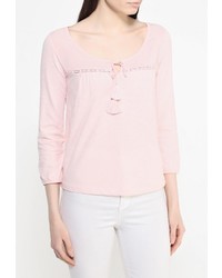 Женская розовая футболка с длинным рукавом от SPRINGFIELD