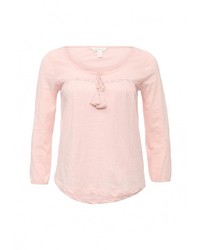 Женская розовая футболка с длинным рукавом от SPRINGFIELD