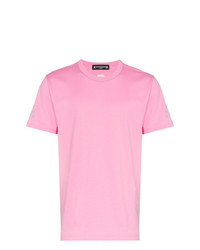Мужская розовая футболка с круглым вырезом с принтом от Mastermind Japan