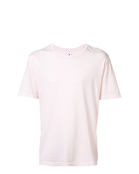 Мужская розовая футболка с круглым вырезом от 321