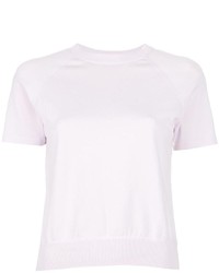 Женская розовая футболка с круглым вырезом от Alexander Wang