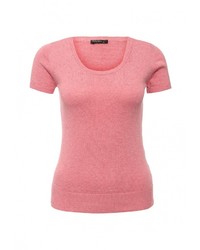 Женская розовая футболка с круглым вырезом от Baon