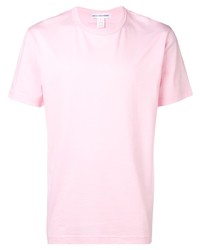 Мужская розовая футболка с круглым вырезом от Comme Des Garcons SHIRT