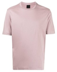 Мужская розовая футболка с круглым вырезом от D'urban