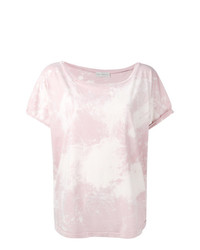 Женская розовая футболка с круглым вырезом от Faith Connexion