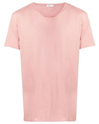 Мужская розовая футболка с круглым вырезом от Filippa K