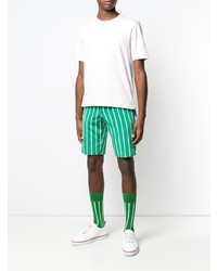 Мужская розовая футболка с круглым вырезом от Thom Browne