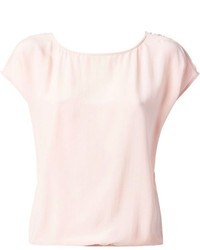 Женская розовая футболка с круглым вырезом от Joie