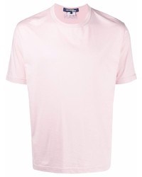 Мужская розовая футболка с круглым вырезом от Junya Watanabe MAN
