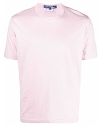 Мужская розовая футболка с круглым вырезом от Junya Watanabe
