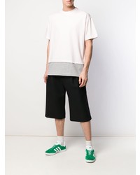 Мужская розовая футболка с круглым вырезом от Marni