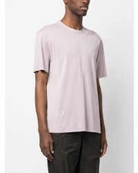 Мужская розовая футболка с круглым вырезом от Ten C