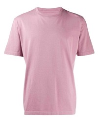 Мужская розовая футболка с круглым вырезом от Maison Margiela