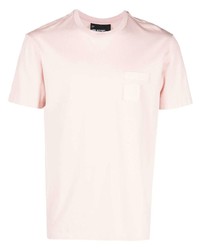 Мужская розовая футболка с круглым вырезом от Neil Barrett