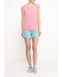 Женская розовая футболка с круглым вырезом от Only Play