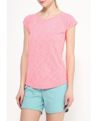 Женская розовая футболка с круглым вырезом от Only Play