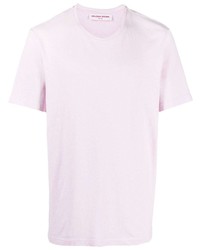 Мужская розовая футболка с круглым вырезом от Orlebar Brown