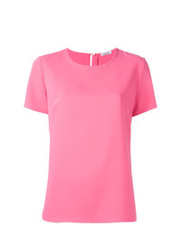Женская розовая футболка с круглым вырезом от P.A.R.O.S.H.