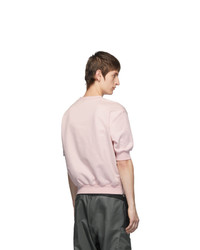 Мужская розовая футболка с круглым вырезом от Random Identities