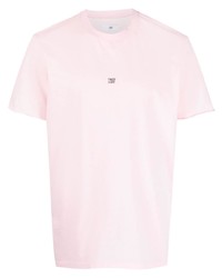 Мужская розовая футболка с круглым вырезом от PMD