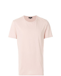 Мужская розовая футболка с круглым вырезом от Ron Dorff