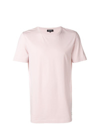 Мужская розовая футболка с круглым вырезом от Ron Dorff