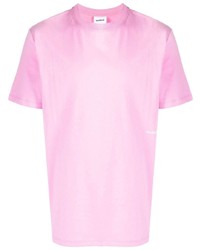 Мужская розовая футболка с круглым вырезом от Soulland