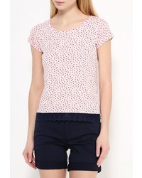 Женская розовая футболка с круглым вырезом от SPRINGFIELD