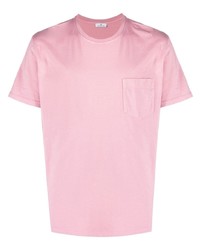 Мужская розовая футболка с круглым вырезом от Tagliatore