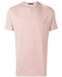 Мужская розовая футболка с круглым вырезом от The Gigi