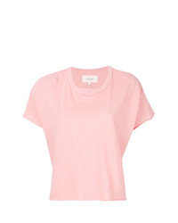 Женская розовая футболка с круглым вырезом от The Great