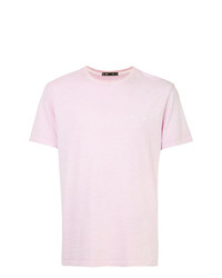 Мужская розовая футболка с круглым вырезом от The Upside