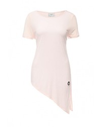 Женская розовая футболка с круглым вырезом от Vero Moda