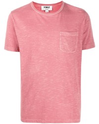 Мужская розовая футболка с круглым вырезом от YMC