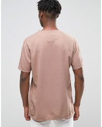 Мужская розовая футболка от Asos