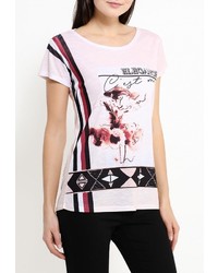 Женская розовая футболка от Aurora Firenze