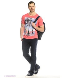 Мужская розовая футболка от Baon