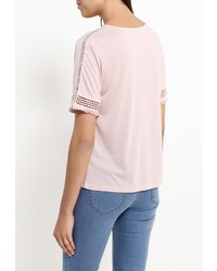 Женская розовая футболка от Baon