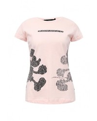 Женская розовая футболка от Befree