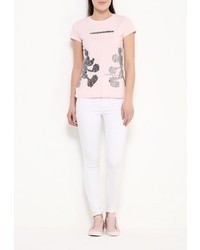 Женская розовая футболка от Befree