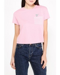 Женская розовая футболка от Befree