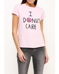 Женская розовая футболка от Befree