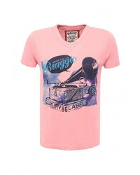 Мужская розовая футболка от Biaggio