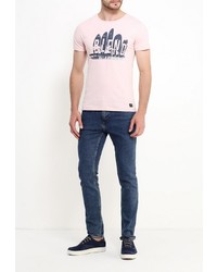 Мужская розовая футболка от BLEND